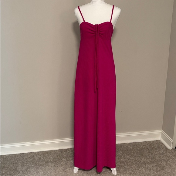 Vintage JcPenney Loungewear empire waist maxi size small - Picture 1 of 9